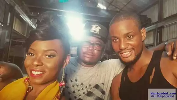 Behind-The-Scenes Photos: Yemi Alade Shoots New Music Video With Her Rumoured Lover, A Nollywood Star
